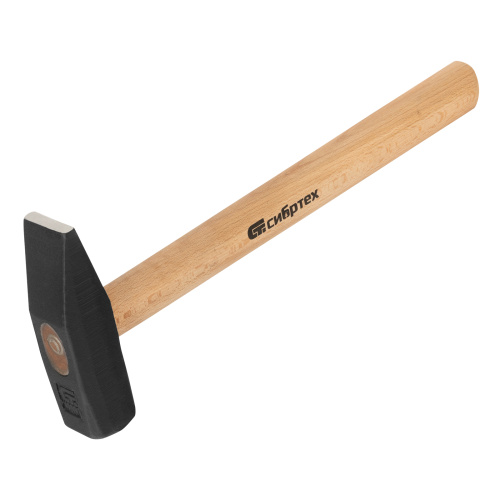 Молоток слесарный 1000 г, квадратный боек, деревянная рукоятка Сибртех по ценам производителя в Краснодаре с доставкой по всей России