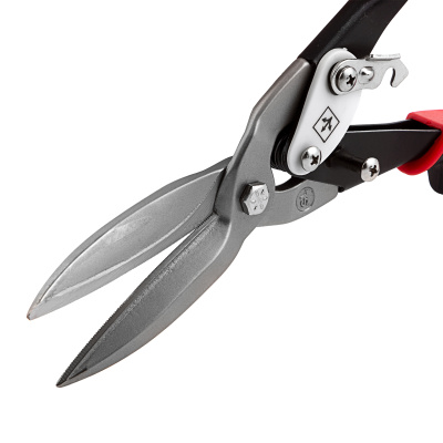 Ножницы по металлу, удлиненные, 290 мм, прямой рез, CrMo, двухкомпонентные обрезиненные рукоятки, PRO Matrix по ценам производителя в Краснодаре с доставкой по всей России