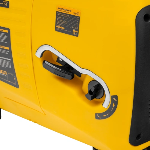 Генератор инверторный GT-3200iSE, 3.2 кВт, 230 В, бак 6 л, закрытый корпус, электростартер Denzel по ценам производителя в Краснодаре с доставкой по всей России