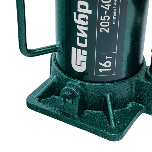 Домкрат гидравлический бутылочный, 16 т, 205-400 мм Сибртех по ценам производителя в Краснодаре с доставкой по всей России