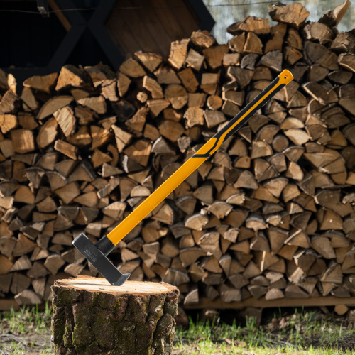 Колун-кувалда 3000 г, кованая, фибергласовая  рукоятка c TPR покрытием, 880 мм Denzel по ценам производителя в Краснодаре с доставкой по всей России