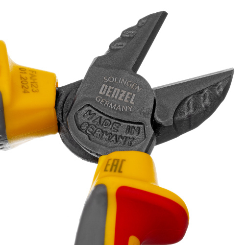 Бокорезы, диэлектрические рукоятки, до 1000 В, трехкомпонентные рукоятки, 160 мм Denzel по ценам производителя в Краснодаре с доставкой по всей России