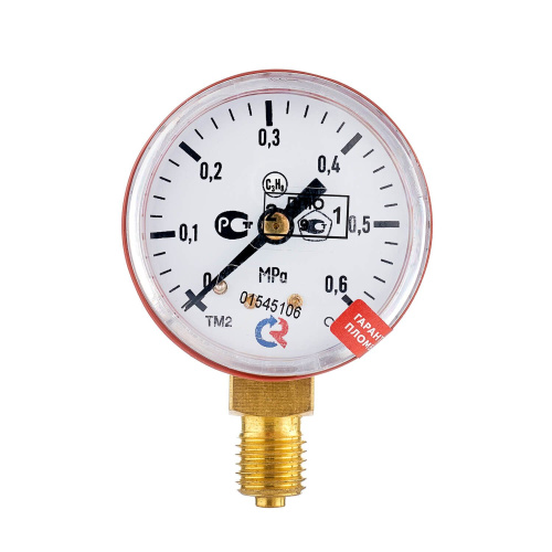 Манометр с поверкой 0,6 МПа, пропан по ценам производителя в Краснодаре с доставкой по всей России