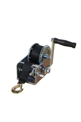 Лебедка ручная барабанная с лентой  1т 20 м оцинкованная TOR LHW по ценам производителя в Краснодаре с доставкой по всей России
