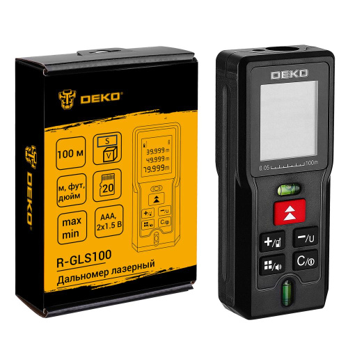 Дальномер лазерный DEKO R-GLS100 по ценам производителя в Краснодаре с доставкой по всей России