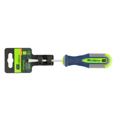 Отвертка, SL5 х 75 мм, CrV, трехкомпонентная рукоятка Сибртех по ценам производителя в Краснодаре с доставкой по всей России