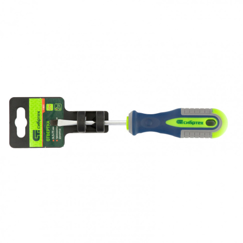 Отвертка, SL5 х 75 мм, CrV, трехкомпонентная рукоятка Сибртех по ценам производителя в Краснодаре с доставкой по всей России