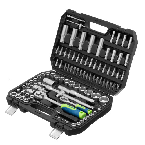 Набор инструментов, 1/2", 1/4", 108 предметов// Сибртех по ценам производителя в Краснодаре с доставкой по всей России