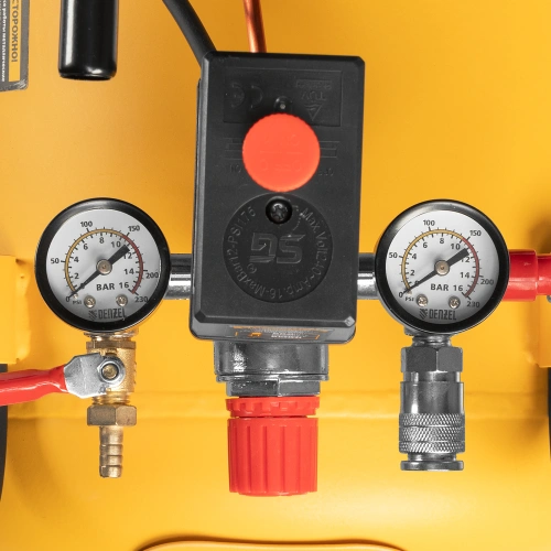 Компрессор воздушный BCW3000-T/100, ременный привод, 3.0 кВт, 100 литров, 520 л/мин Denzel по ценам производителя в Краснодаре с доставкой по всей России