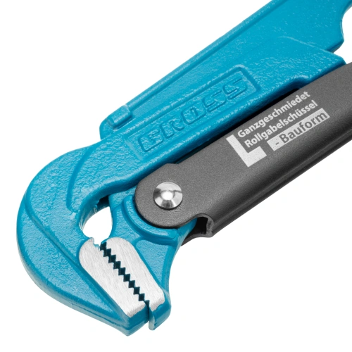 Ключ трубный рычажный 1.5, №2, цельнокованый, CrV, тип "L" Gross по ценам производителя в Краснодаре с доставкой по всей России