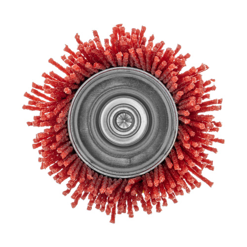 Щетка для дрели, 65 мм, Чашка, со шпилькой, нейлоновая щетина Denzel по ценам производителя в Краснодаре с доставкой по всей России