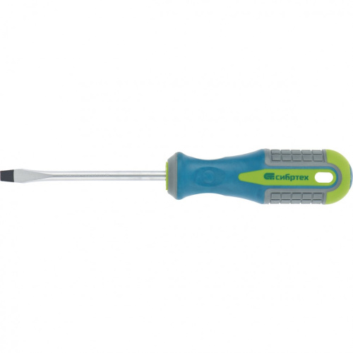 Отвертка, SL4 х 100 мм, CrV, трехкомпонентная рукоятка Сибртех по ценам производителя в Краснодаре с доставкой по всей России