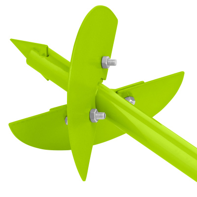 Бур лопастной со сменными ножами, 1000 мм, диаметр 150 мм, 200 мм, Сибртех по ценам производителя в Краснодаре с доставкой по всей России