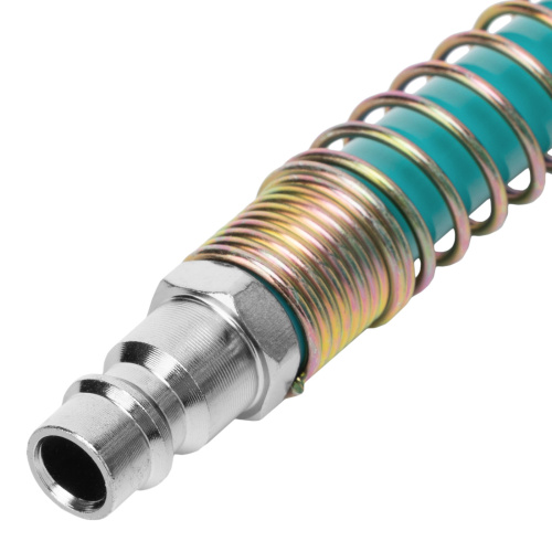 Шланг спиральный воздушный 8 х 12 мм, 18 бар, с быстросъемными соединениями, 10м Stels по ценам производителя в Краснодаре с доставкой по всей России