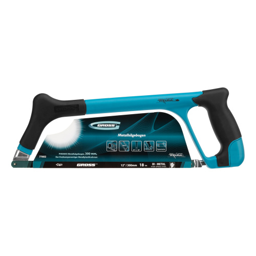 Ножовка по металлу "Piranha", 300 мм, трехкомпонентная металлопластиковая рамка Gross по ценам производителя в Краснодаре с доставкой по всей России