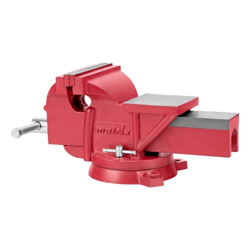 Тиски слесарные, 150 мм, поворотные, с наковальней Matrix по ценам производителя в Краснодаре с доставкой по всей России