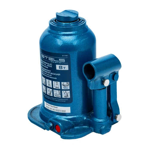 Домкрат гидравлический бутылочный телескопический, 8 т, подъем 180-410 мм Stels по ценам производителя в Краснодаре с доставкой по всей России