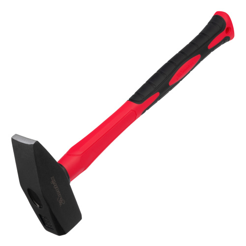 Молоток слесарный optimal, 1500 г, фибергласовая обрезиненная рукоятка, квадратный боек Matrix по ценам производителя в Краснодаре с доставкой по всей России