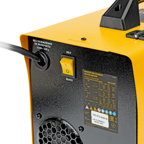 Аппарат инвертор. полуавтомат. cварки IMIG-205SDR, 200 А, ПВ 60%, катушка 5 кг Denzel по ценам производителя в Краснодаре с доставкой по всей России