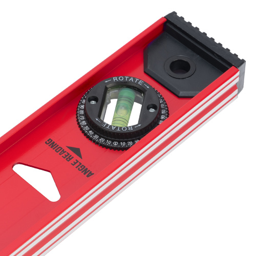 Уровень алюминиевый "Рельс", 600 мм, 3 глазка, усиленный Matrix по ценам производителя в Краснодаре с доставкой по всей России