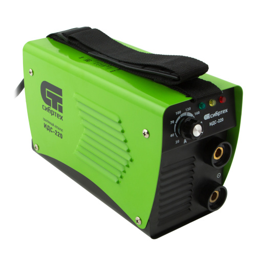 Аппарат инверторный дуговой сварки ИДС-220, 220 А, ПВ 80%, диаметр электрода 1.6-5 мм Сибртех по ценам производителя в Краснодаре с доставкой по всей России