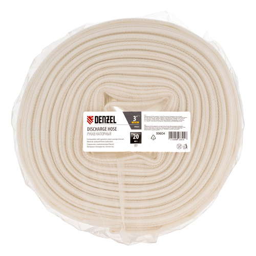 Рукав напорный DH-80, диаметр 3", длина 20 м Denzel по ценам производителя в Краснодаре с доставкой по всей России