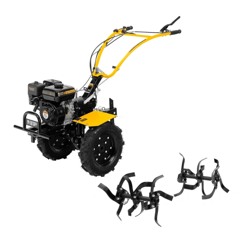 Мотоблок DPT-370X, 7 л.с, дисковое сцепление, ширина 90 см, глубина 35 см, фрез 3 х 4, ВОМ, передачи 3В/1Н Denzel по ценам производителя в Краснодаре с доставкой по всей России