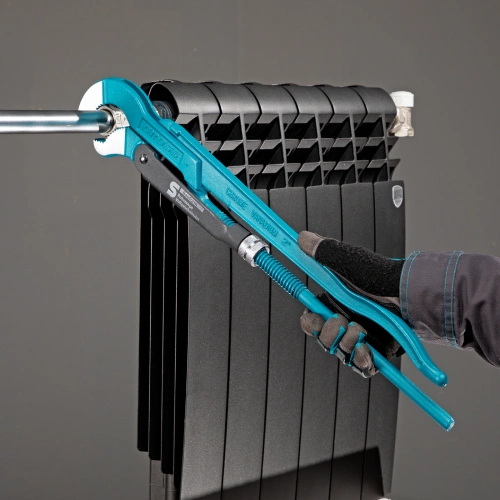 Ключ трубный рычажный 2, №3, цельнокованый, CrV, тип "S" Gross по ценам производителя в Краснодаре с доставкой по всей России