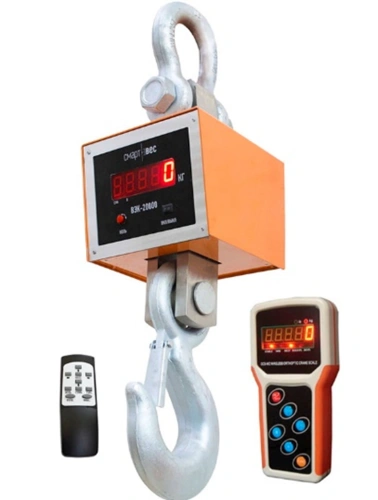 Весы крановые ВЭК-20000 с дублированием показаний на пульт по ценам производителя в Краснодаре с доставкой по всей России