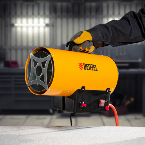 Газовая тепловая пушка GHG-10, 10 кВт, 300 м3/ч, пропан-бутан Denzel по ценам производителя в Краснодаре с доставкой по всей России