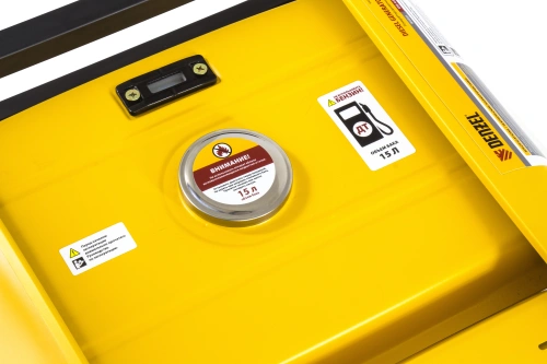 Генератор дизельный DD6300Е, 5.0 кВт, 220 В/50 Гц, 15 л, электростартер Denzel по ценам производителя в Краснодаре с доставкой по всей России