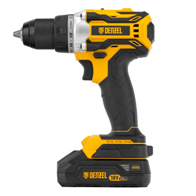 Дрель-шуруповерт аккумуляторная, бесщет. BLDL-18-02 Li-Ion, 18 В Denzel по ценам производителя в Краснодаре с доставкой по всей России