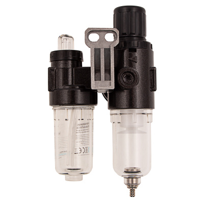 Блок подготовки воздуха регулятор-фильтр-лубрикатор FLR1500, 10 бар, 1500 л/мин, 1/4" Denzel по ценам производителя в Краснодаре с доставкой по всей России