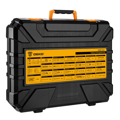 Набор инструментов для дома DEKO DKMT168-1 (168шт.) по ценам производителя в Краснодаре с доставкой по всей России