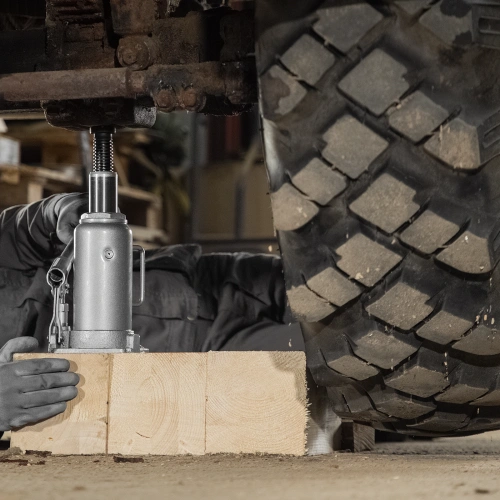 Домкрат гидравлический бутылочный, 12 т, h подъема 230-465 мм Matrix по ценам производителя в Краснодаре с доставкой по всей России