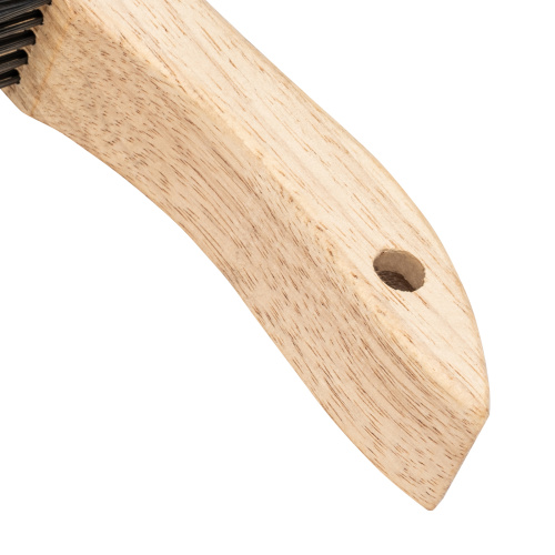 Щетка зачистная пятирядная, закаленная прямая проволока с деревянной ручкой Сибртех по ценам производителя в Краснодаре с доставкой по всей России