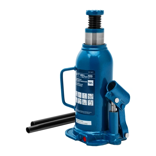 Домкрат гидравлический бутылочный, 12 т, h подъема 227-457 мм Stels по ценам производителя в Краснодаре с доставкой по всей России