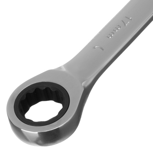 Ключ комбинированный трещоточный, 17 мм, CrV, зеркальный хром Matrix Professional по ценам производителя в Краснодаре с доставкой по всей России