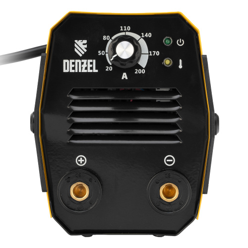 Аппарат инверторный дуговой сварки DS-200 Compact, 200 А, ПВ 70%, диаметр электрода 1.6-5 мм Denzel по ценам производителя в Краснодаре с доставкой по всей России