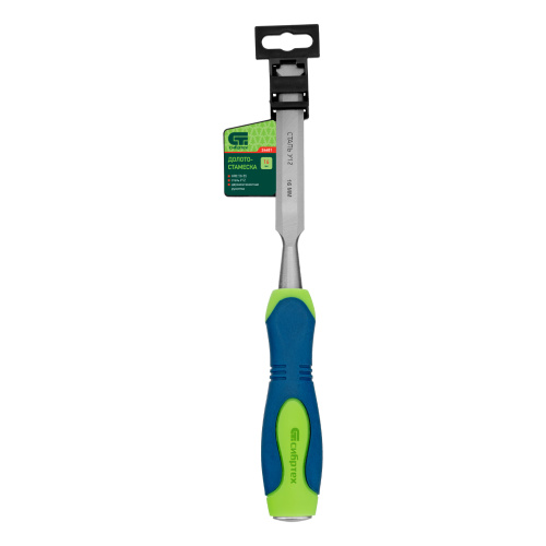 Долото-стамеска, 16 мм, двухкомпонентная рукоятка Сибртех по ценам производителя в Краснодаре с доставкой по всей России