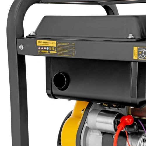 Генератор дизельный DES-55E, 5,5 кВт, 230 В, 11 л, электростартер Denzel по ценам производителя в Краснодаре с доставкой по всей России