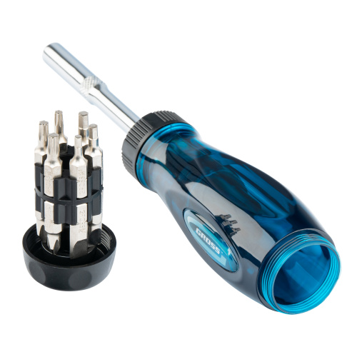 Отвертка реверсивная с удлинителем, трещотка 72 зуба, 12 шт, сталь S2 Gross по ценам производителя в Краснодаре с доставкой по всей России