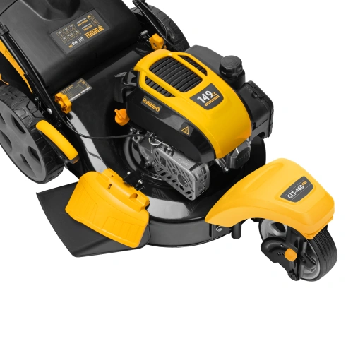 Бензиновая газонокосилка GLT-460SP-T, Trike 149 см3, 46 см, привод, панель, 60л Denzel по ценам производителя в Краснодаре с доставкой по всей России