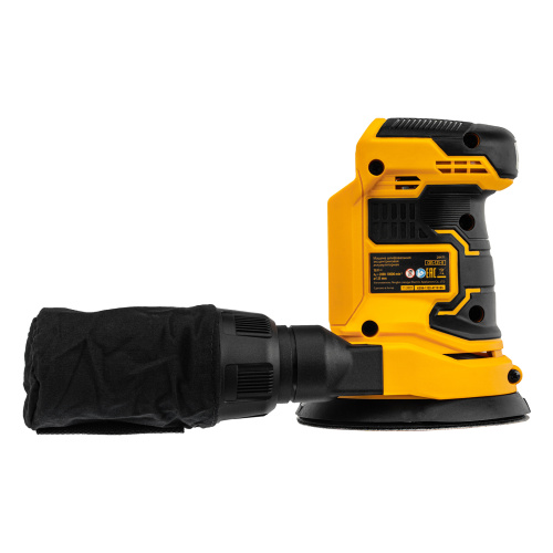 Машина шлифовальная эксцентриковая аккумуляторная COS-125-0, 18В Li-Ion Denzel по ценам производителя в Краснодаре с доставкой по всей России