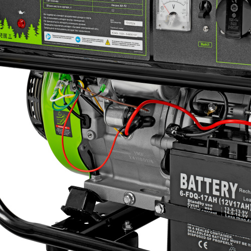 Генератор бензиновый БС-6500Э, 5.5 кВт, 230В, четырехтактный, 25 л, электростартер Сибртех по ценам производителя в Краснодаре с доставкой по всей России