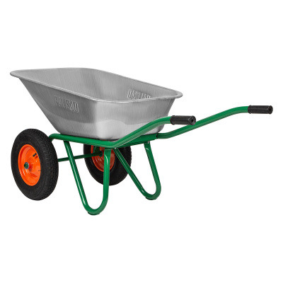 Тачка садово-строительная, 2-х колесная, усиленная, грузоподъемность 320 кг, объем 100 л Palisad по ценам производителя в Краснодаре с доставкой по всей России