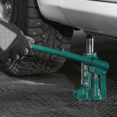 Домкрат гидравлический бутылочный, 2 т, 150-280 мм Сибртех по ценам производителя в Краснодаре с доставкой по всей России