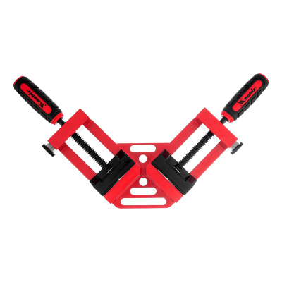 Струбцина угловая, быстрозажимная, 65/65 мм, двухкомпонентные обрезиненные рукоятки Matrix по ценам производителя в Краснодаре с доставкой по всей России