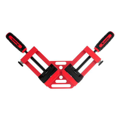 Струбцина угловая, быстрозажимная, 65/65 мм, двухкомпонентные обрезиненные рукоятки Matrix по ценам производителя в Краснодаре с доставкой по всей России