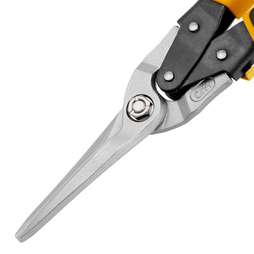 Ножницы по металлу, 315 мм, прямой проходной рез, сталь-CrMo, трехкомпонентные рукоятки Denzel по ценам производителя в Краснодаре с доставкой по всей России